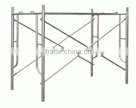 Hot dip galvanized A/H frame scaffolding