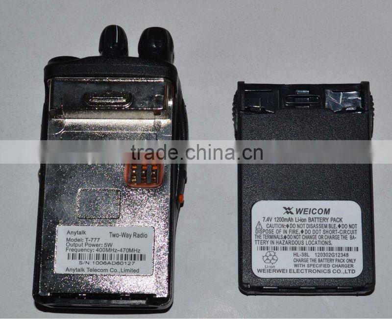 T-777 UHF400-480MHz two way radio