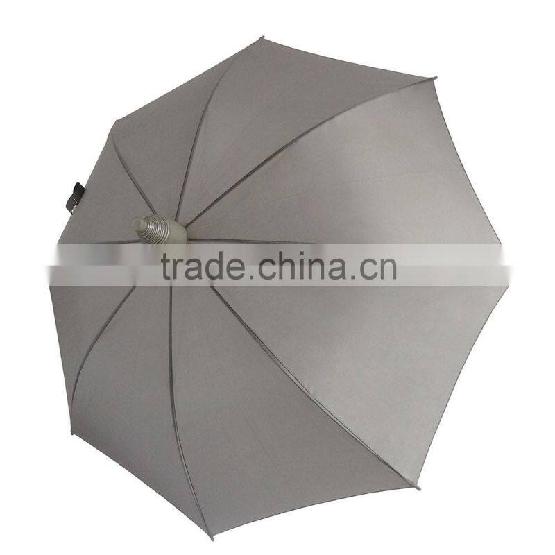 Special strink case plain gray straight umbrella