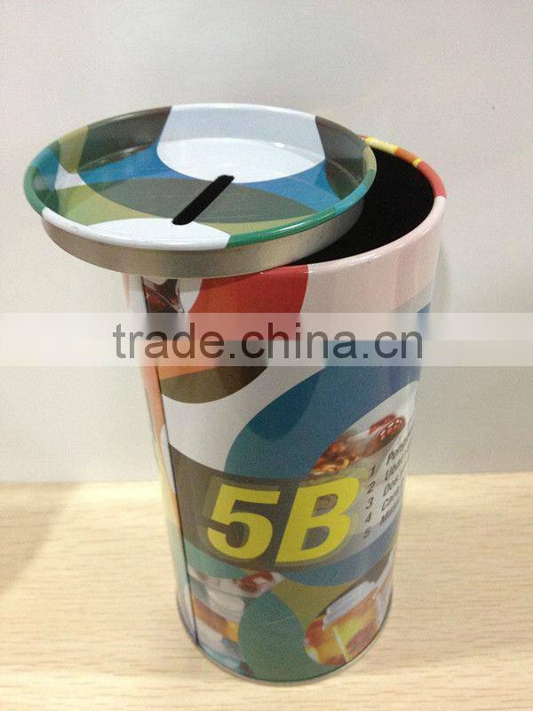 tin money box coin box