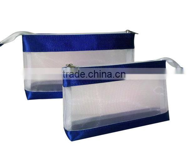 Promotional fashion eco beauty travel cosmetic bag