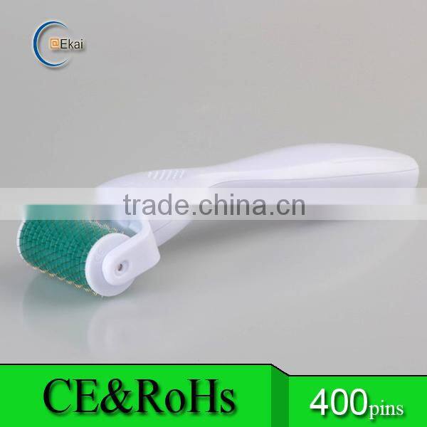 Derma rolling system for body with 400 gold micro needles