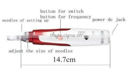 High cost-effective shrink pores mym electric dermo pen EL011
