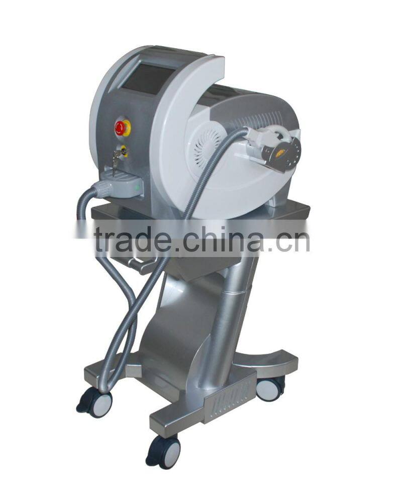 Spa & Salon portable ipl hair removal machine with trolly