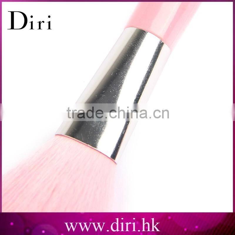 Wooden handle nylon hair 5pcs cosmetics makeup brush set