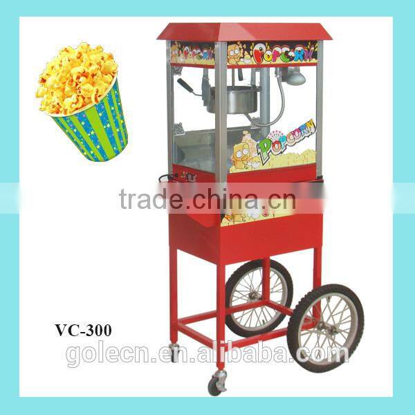Automatic electric popcorn machine for making snack food