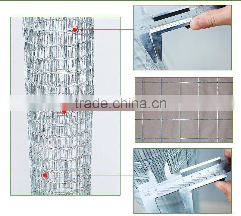 6X6 galvanized stainless steel wire material and concete reinforcing welded wire mesh