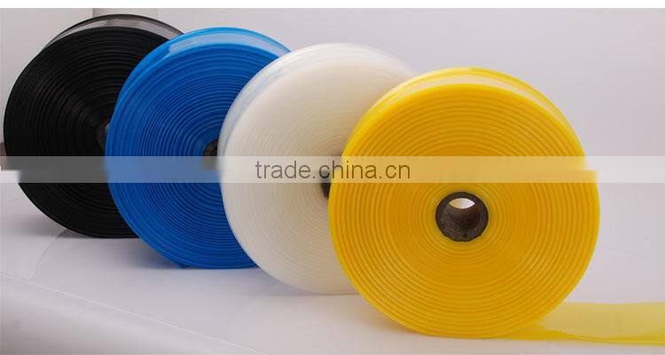 Thin wall flexible white color PE lay flat hose /PE layflat hose
