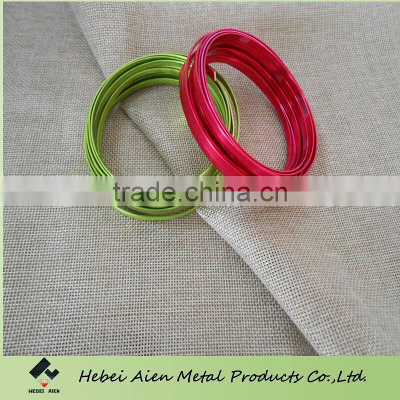 colorful handmade aluminum wire