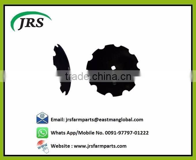 Disc Blades: Notched harrow disc 12''-36'' HRC 48-52