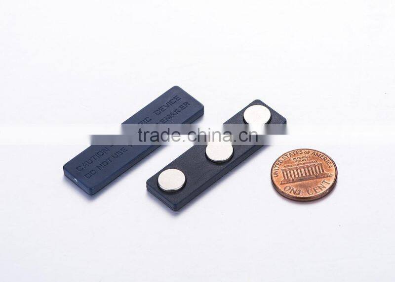 factory direct plastic magnetic name badge holder tag holder