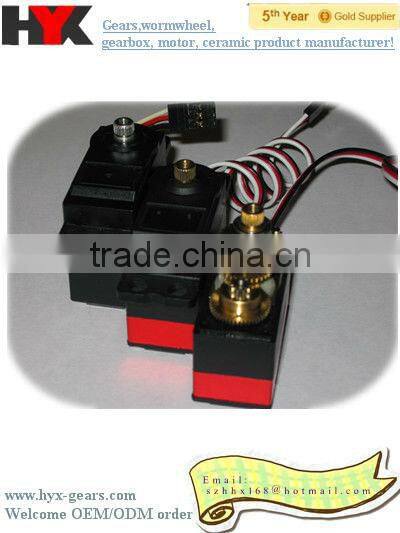 GuangDong High torque 15kg metal gear brushless motor digital servo plant