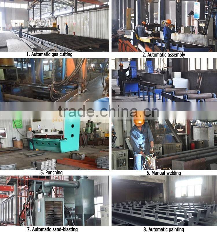 Light Metal Building Steel Prefabricated Warehouse