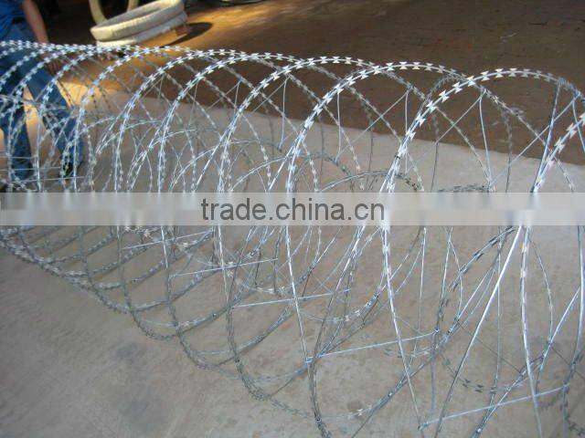 high quality low carbon galvanized barbed wire (manufactirer)