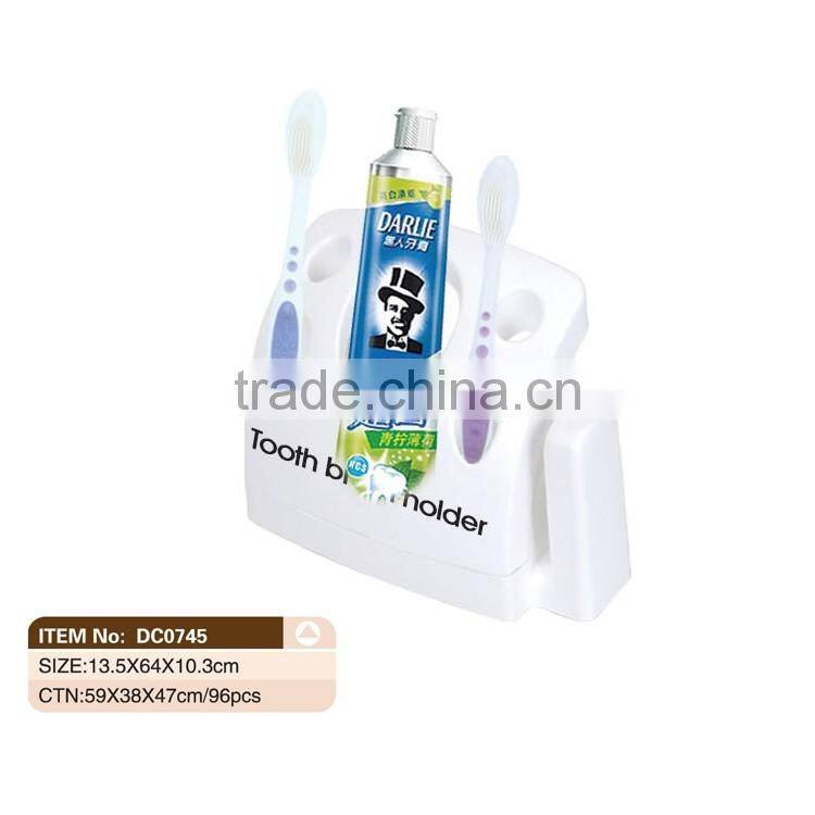 New Design Easy Clean Toothpaste And Toothbrush Holder