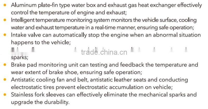 Top1 Heli Brand Diesel Engine Explosion Proof 3ton Forklift