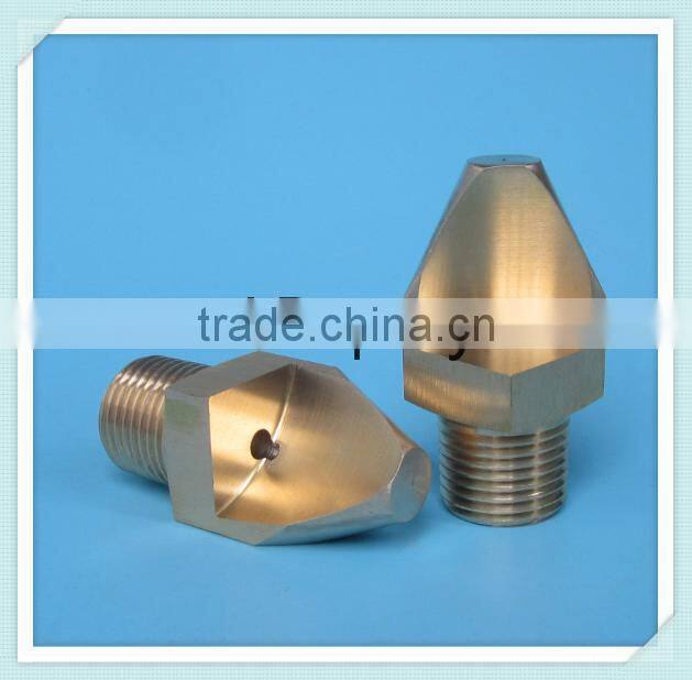 1/4",3/8",1/2",3/4" BSPT or NPT brass narrow angle flat fan spray nozzle