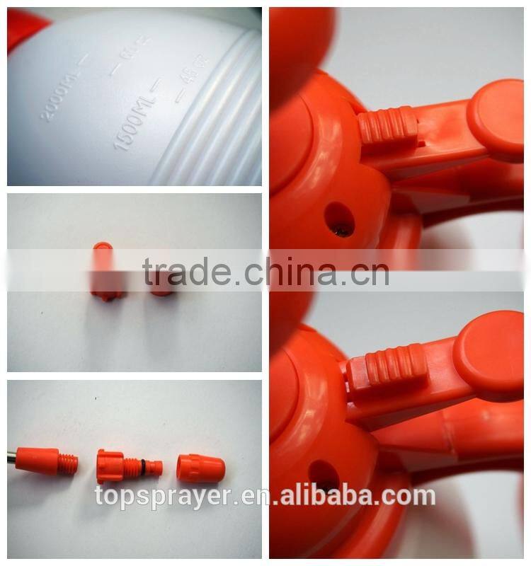 1.8L agricultural and garden large capacity manual Round hand sprayer