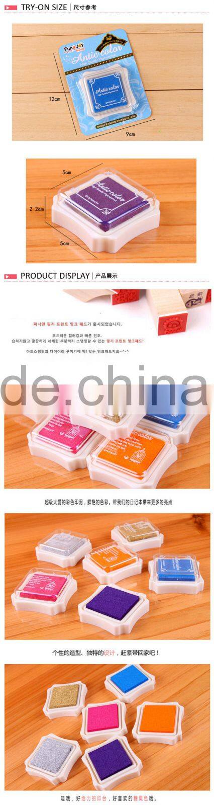 Creative octagonal Office Stamp Pad