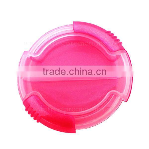 Plate Shaped Children Plastic Pill Box