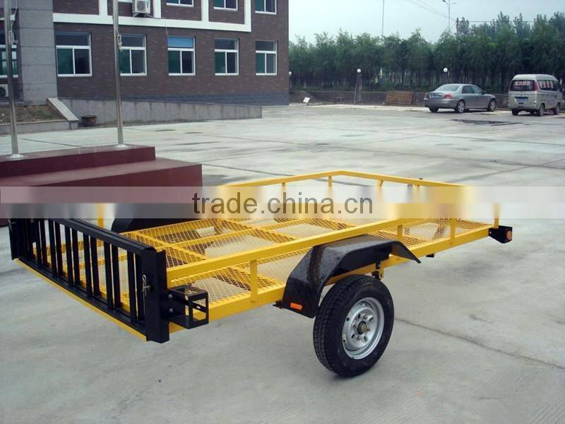 Travel /camper semi trailer to transport car