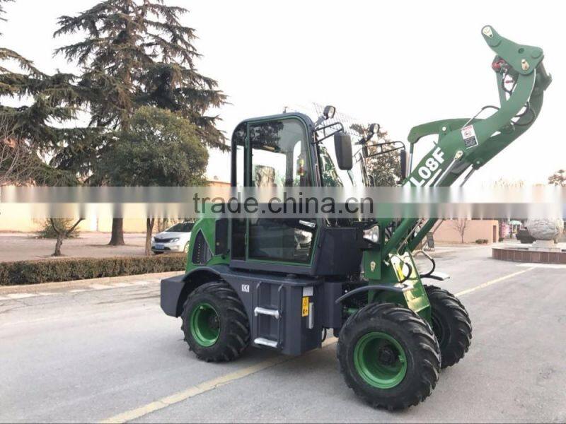 Newest 0.8ton mini loader ZL08F with cheap price