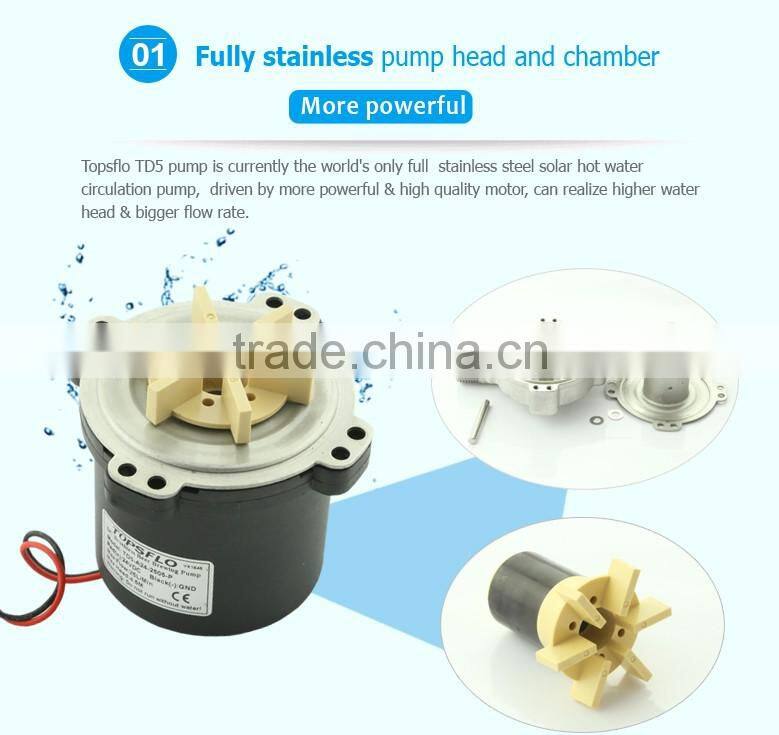 Low Power Consumption solar powered circulating pump system,solar powered pump