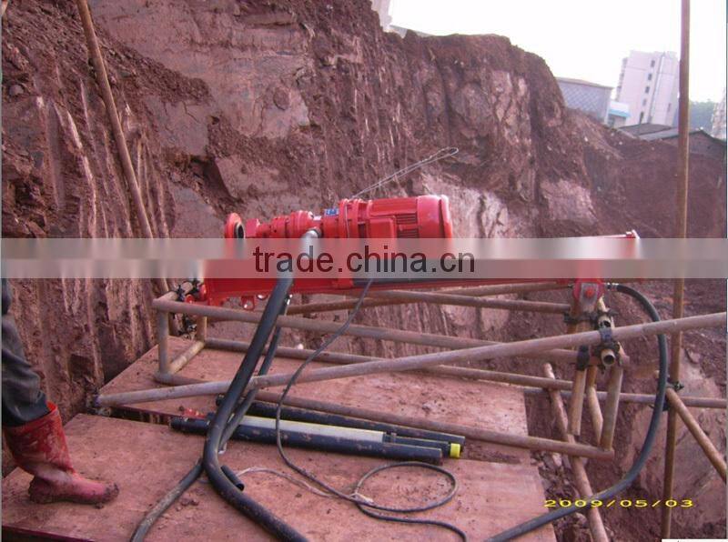 GD90 for drill hard rocks small portable borehole hydraulic drilling machine