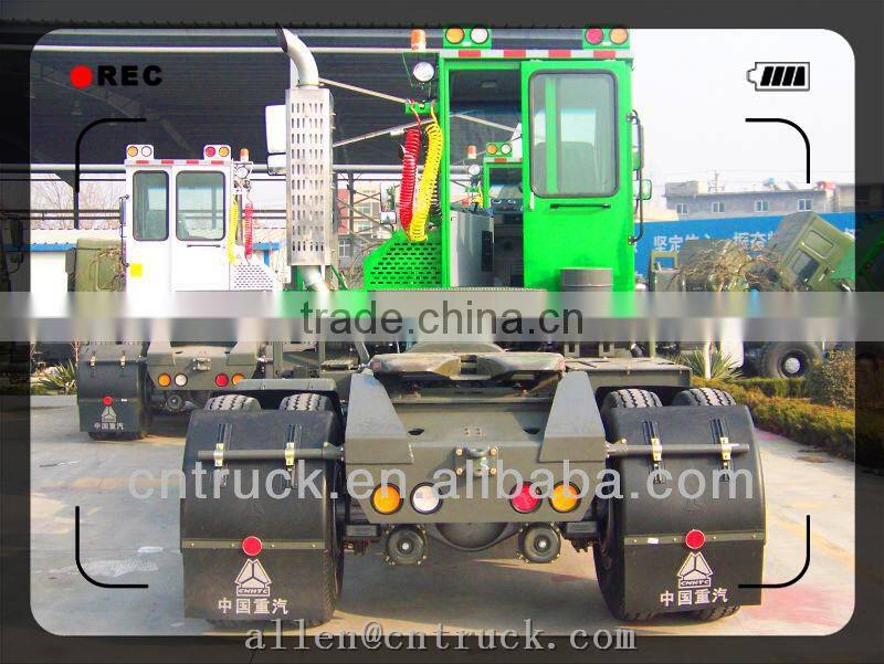 4x2 terminal tractor truck SINOTRUCK HOWO tractor truck engineering vehicle trailer