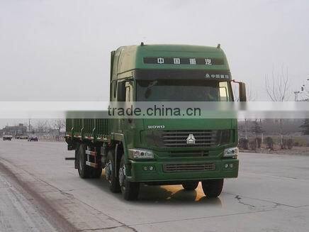 big cargo truck / howo van truck / sinotruk grid truck