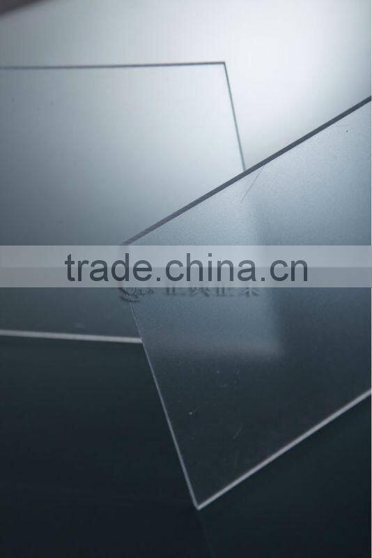 frosted polycarbonate solid sheet for indoor partition