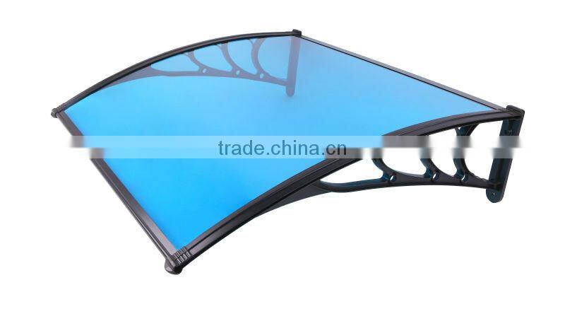 YP60200 23.6X78in clear polycarbonate(plastic bracket awning) NEW DIY door canopies For Front Door Patio Rain Cover