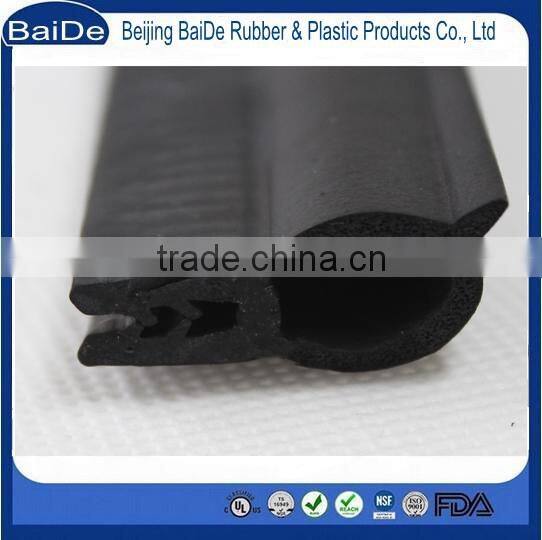 Hot sale car door rubber foam seal strip
