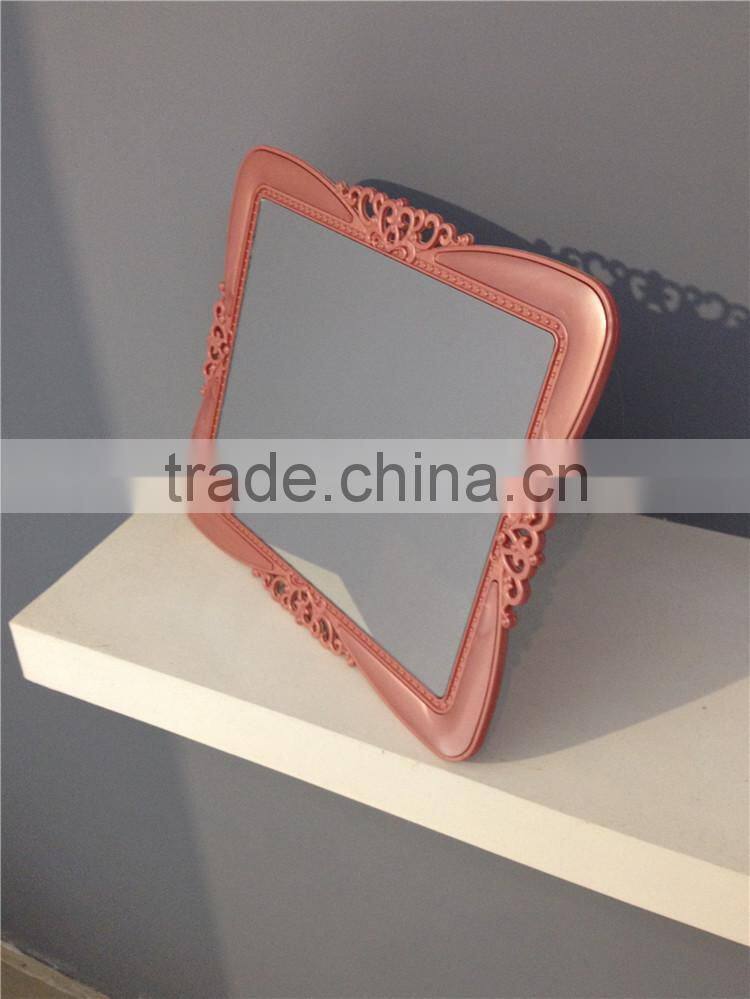 European Style retro pastoral desktop make-up mirror