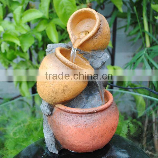 Resin Indoor Water Fountain Small Tabletop Fountain