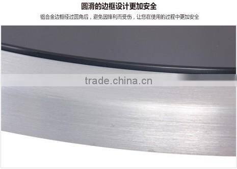 Modern simple lift fashion round high bar table tempered glass coffee table home leisure high cocktail table YYB090