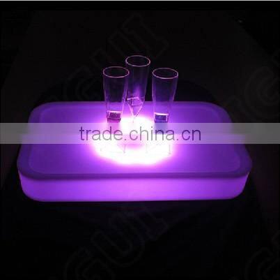 Wholesale cheap flashing led plastic display rack