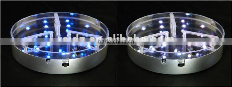 hotsales Cheap rechargeable wedding led light bases