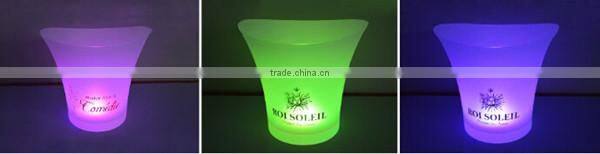 2016 hot sale promotion clear ice bucket brewery