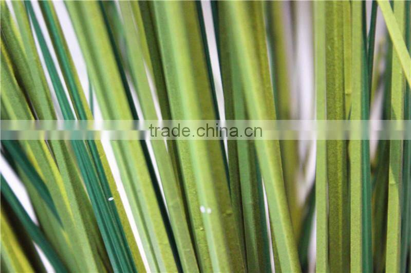 Home and outdoor garden table wedding gate decoration 60cm or 24inches Height artificial 3 heads yellow flowers E04 0617