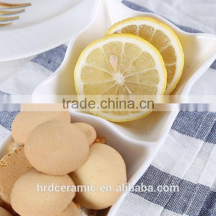 new dinner plate White Ceramic plate white porcelain plates