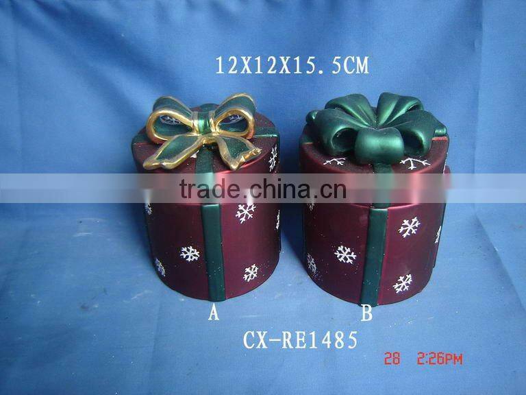 Ceramic Gift Box-Ceramic christmas gift box