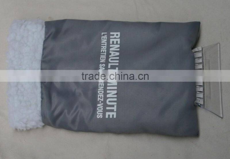 car ice scraper / car snow scraper with glove