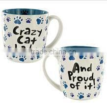 Wholesale bulk ceramic material pumpkin shaped mug