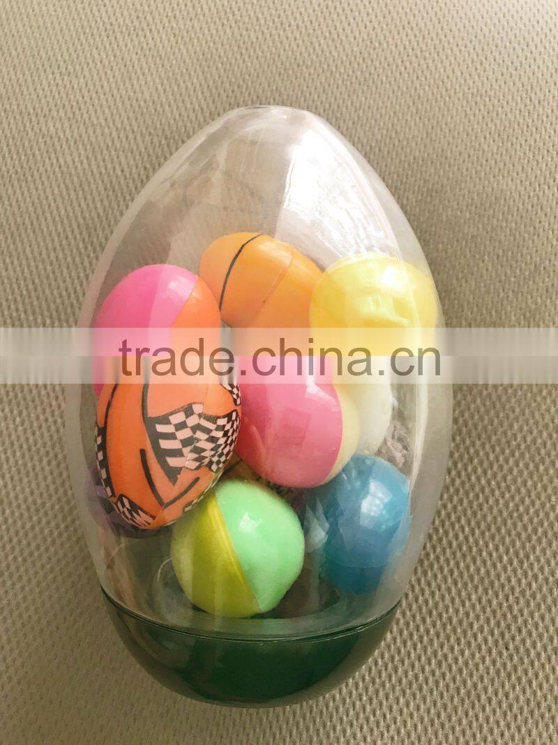 Plastic easter egg container