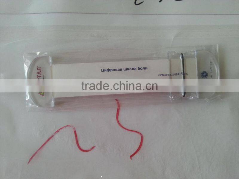 Pain scale ruler, medicial goniometer, pain ruler