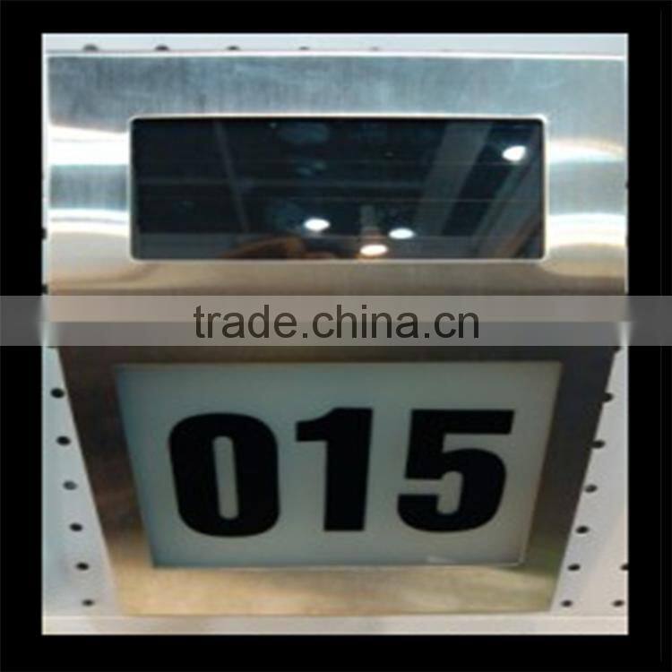 FQ-523 Solar LED Doorplate Light, house number light,metal solar light