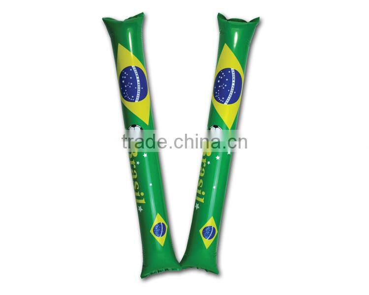 Wholesale stick, PE inflatable stick, sport game stick for cheering, cheap stick