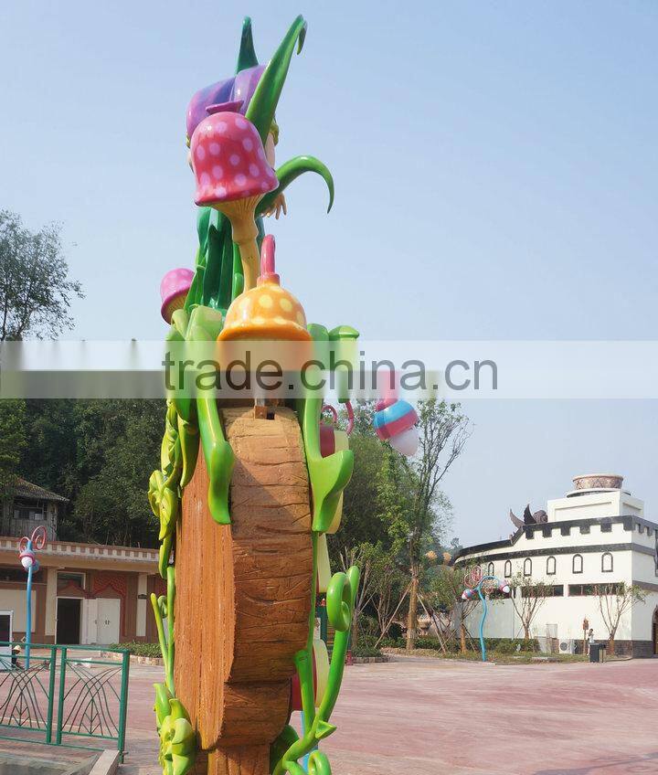 Large logo fiberglass sign board for zoo or theme park