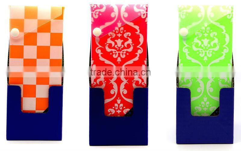 Sliding Drawer PP Pencil Box with button , PP pencil box , Fashion stationary pencil cases